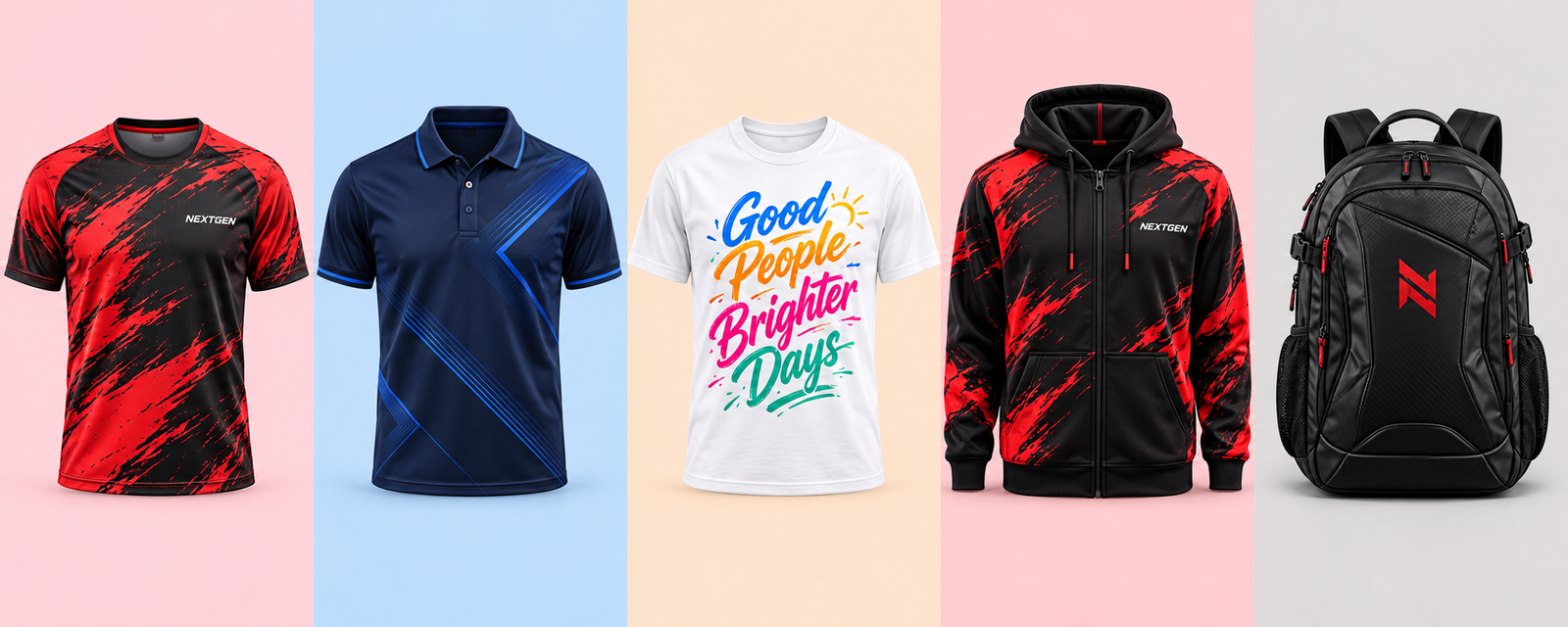 Custom apparel made with care